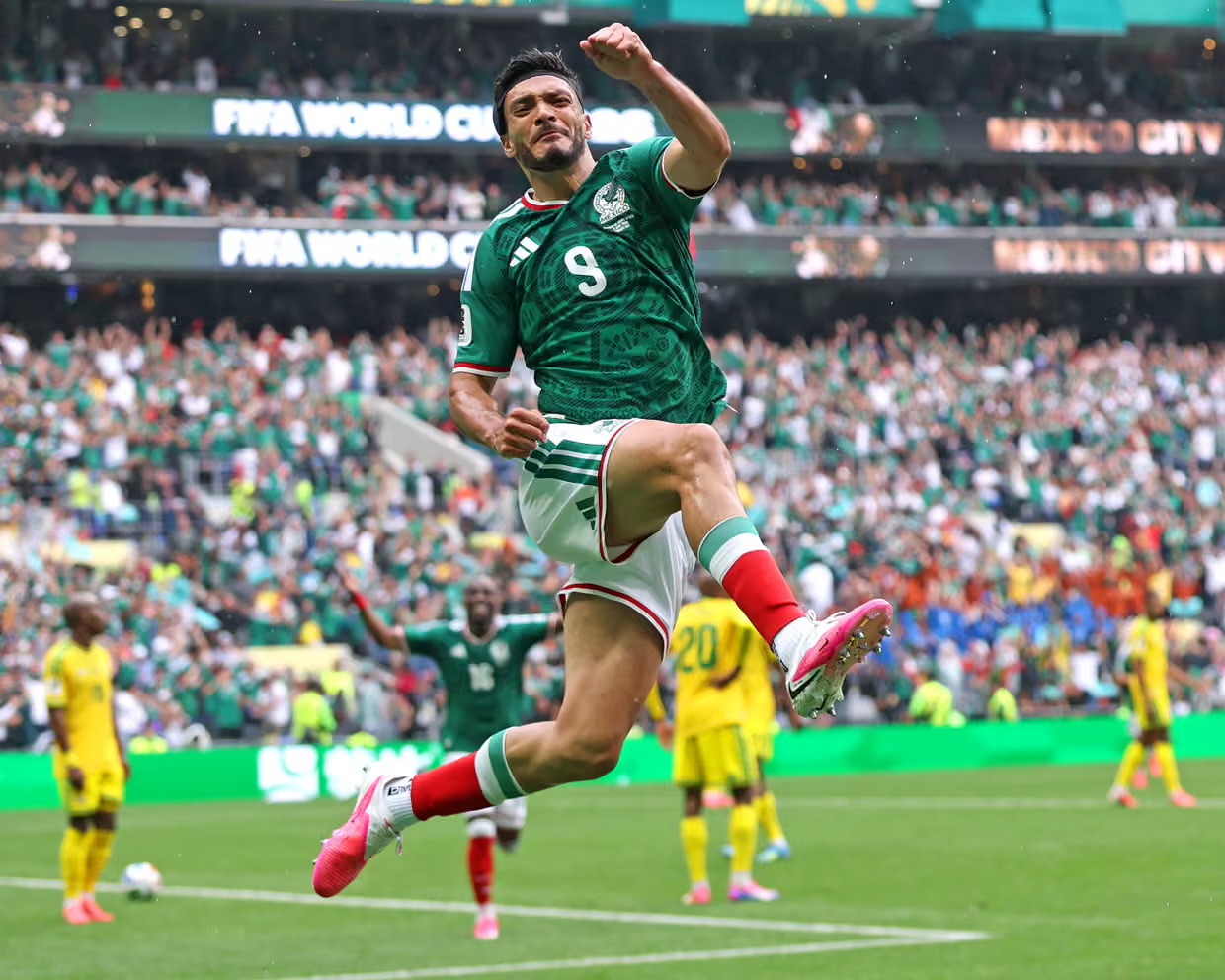 Cover photo for article: Mexico 2-0 South Africa: Forty Years Later, the Azteca Delivers Again